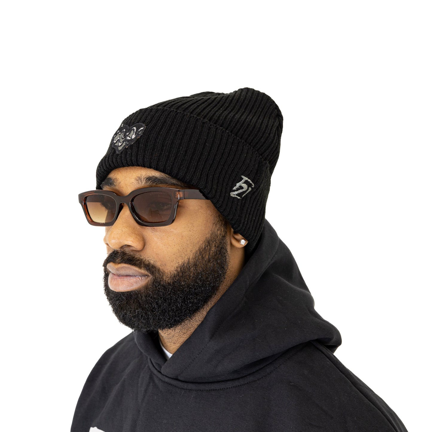 "Black Hearts" Beanie